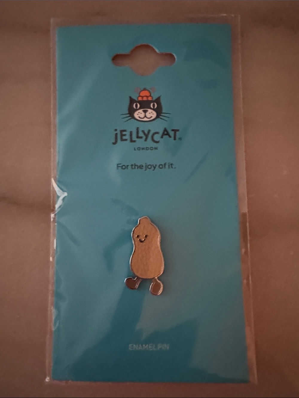 Jellycat Peanut Enamel Pin